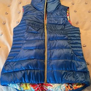 Lilly Pulitzer size S puffer vest